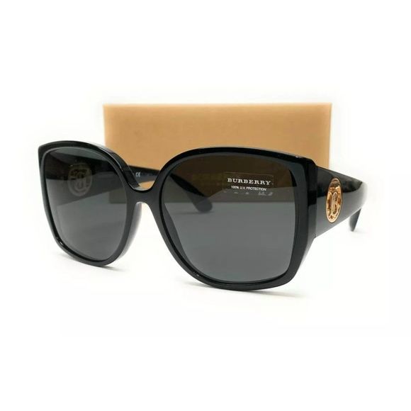 Burberry Women\'s Black and Grey Sunglasses!